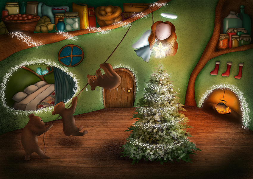 Little angel - Ila Illustrations