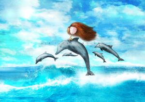 Dolphins - Ila Illustrations