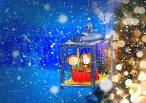 Christmas dinner - Ila Illustrations