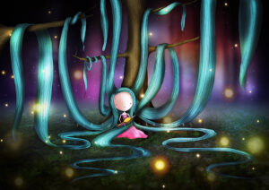 Silky hair - Ila Illustrations