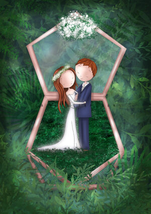 Frisch verheiratet - Ila Illustrations