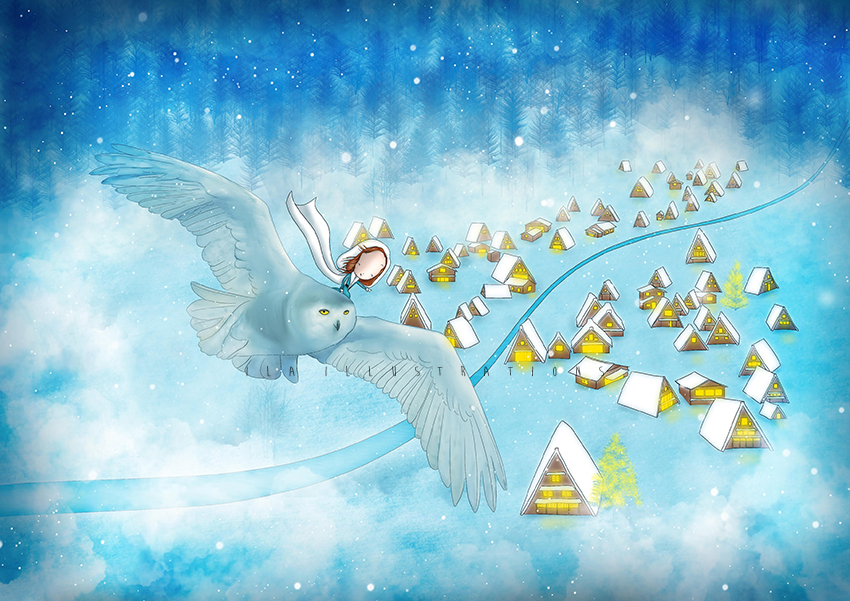 Silent Night - Ila Illustrations