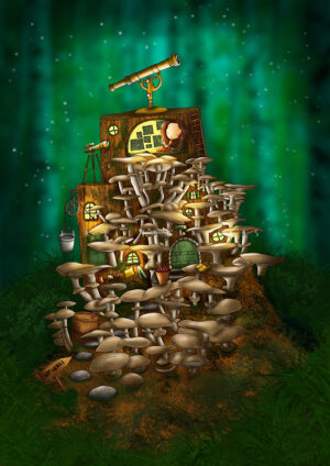 The Stargazer - Ila Illustrations