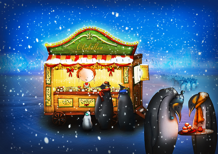 Oliebollen - Ila Illustrations