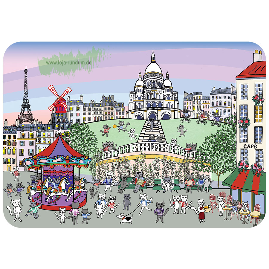PARIS BUTTE MONTMARTRE- Cartesdart