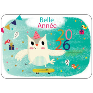 WUNSCHKARTE SCHÖNES JAHR 2026 - Cartesdart