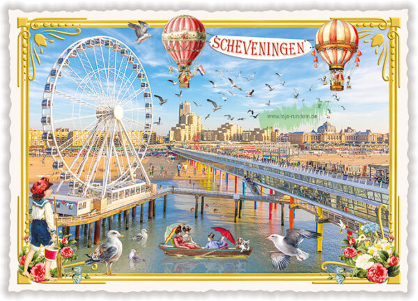 Die Niederlande - Scheveningen - Edition Tausendschön PK1296