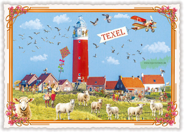 Die Niederlande - Texel - Edition Tausendschön PK1297