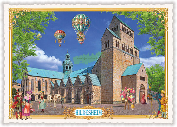 Städte-Postkarte, Hildesheim. Mariendom - Edition Tausendschön PK1300