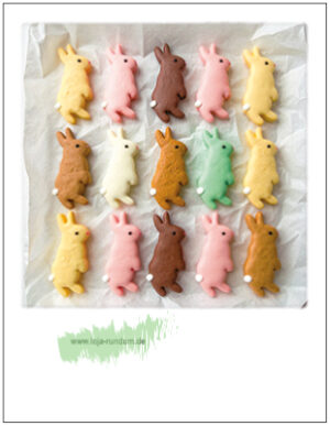 Hasenkekse - Pola TAURUS Kunstkarten