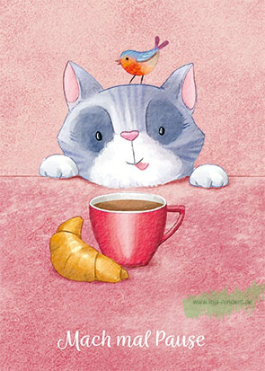 Take a break (cat) - Edition Gollong