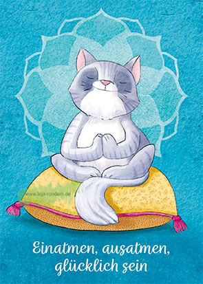 Inhale, exhale... (cat) - Edition Gollong