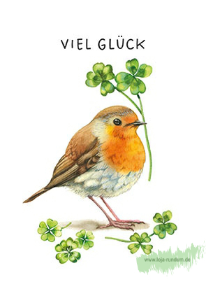 Good luck (robin) - Edition Gollong