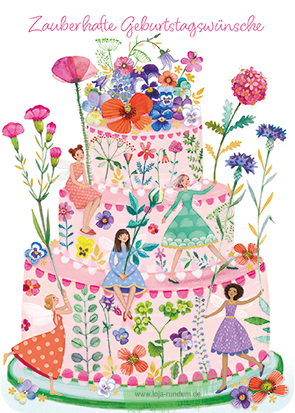 Geburtstagswünsche (Torte) - Edition Gollong