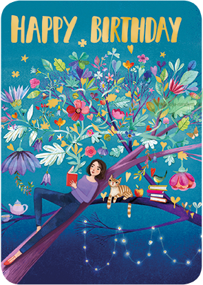 Happy Birthday (Lesende) - Edition Gollong