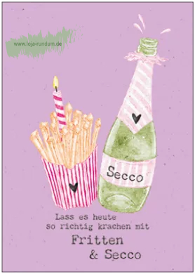 Lass es heute so richtig krachen mit Fritten & Secco - Taurus