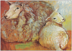 Sheep and Lamb, 2003 - TAURUS art cards