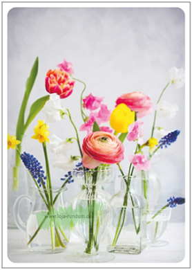 spring flowers - TAURUS art cards