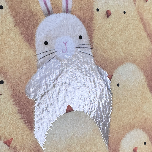 Osterhase im Kükenschwarm - TAURUS Kunstkarten – Bild 2