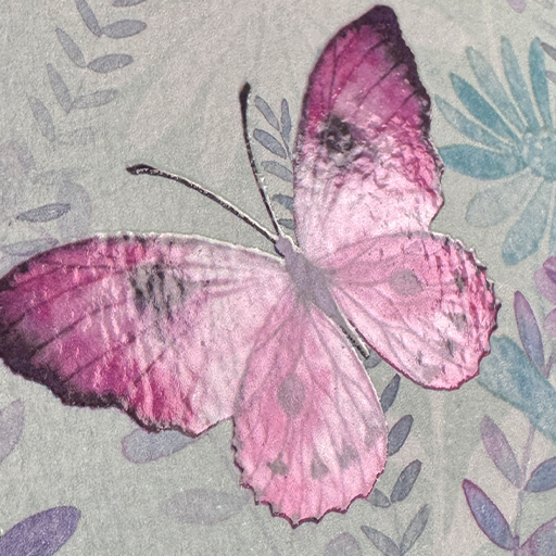 Happy Birthday (Butterflies) - Taurus art cards - Image 2