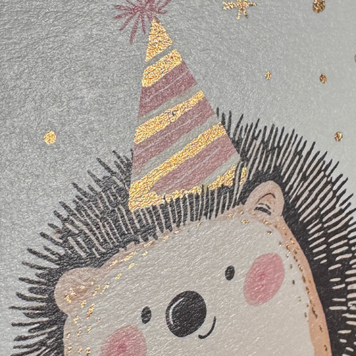 Happy Birthday - All the best! (Hedgehog) - Taurus art cards - Image 2