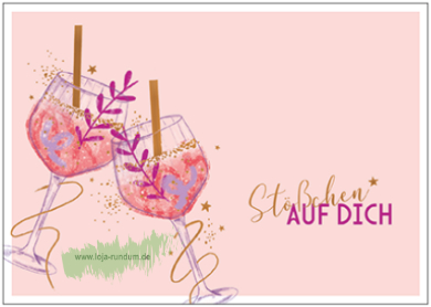 Cheers (cocktails) - Taurus art cards