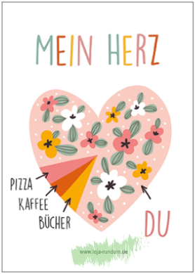 My heart and you - Taurus art cards