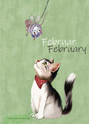 Walking on velvet paws all year round - February