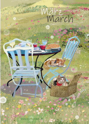 Walking on velvet paws all year round - March