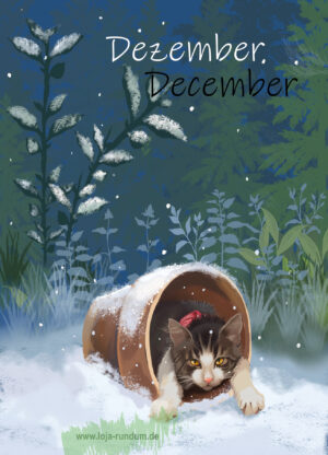 Walking on velvet paws all year round - December