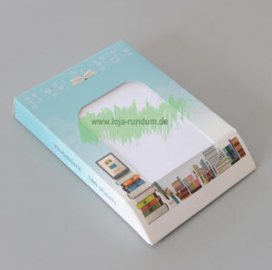 Books (bias cut block)