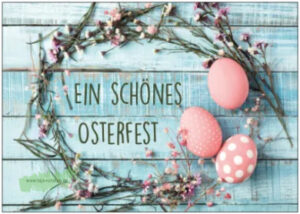 Ein schönes Osterfest (Dekoration) - TAURUS Kunstkarten