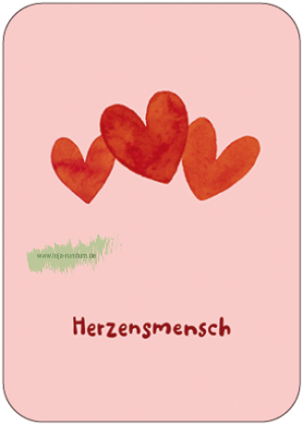 Herzensmensch - TAURUS Kunstkarten