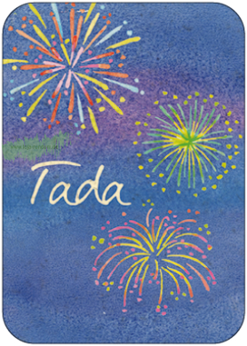 Tada (Feuerwerk) - TAURUS Kunstkarten
