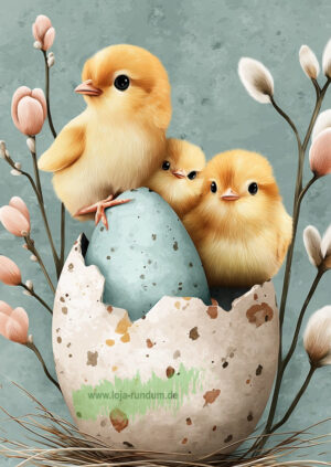 Osterspaß Küken