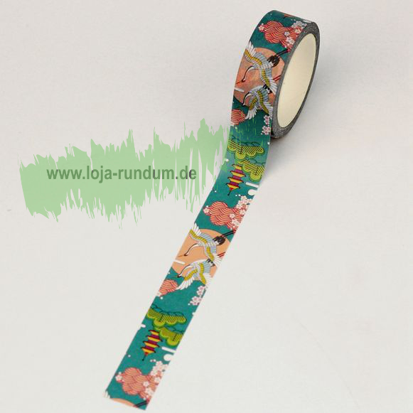 Washi Tape - Mandschurenkranich – Bild 4