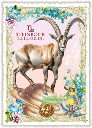Zodiac sign – Capricorn - Edition Tausendschön PK1304