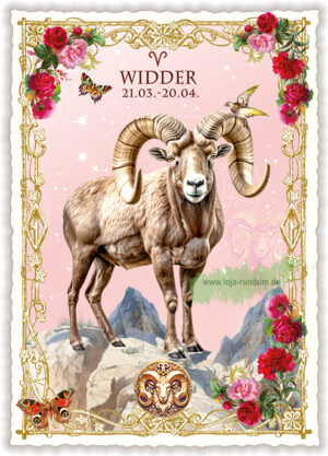 Zodiac sign – Aries - Edition Tausendschön PK1307