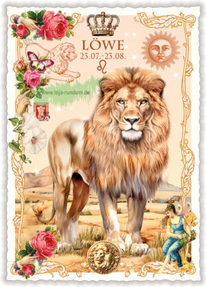 Zodiac sign – Leo - Edition Tausendschön PK1311