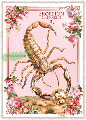 Zodiac sign – Scorpion - Edition Tausendschön PK1314