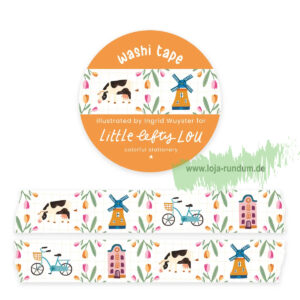 Washi Tape Dutch Bike Tour