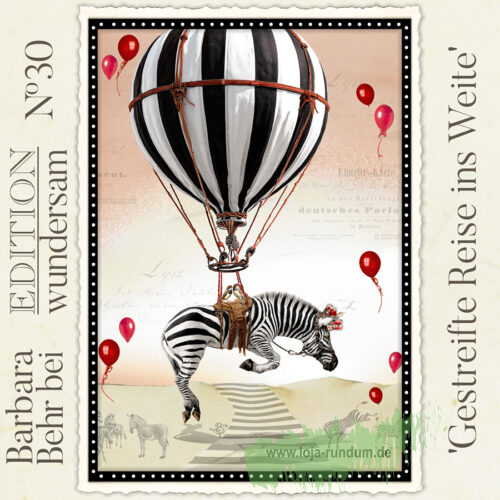 A Striped Journey into the Wide World - Edition Wundersam No 30