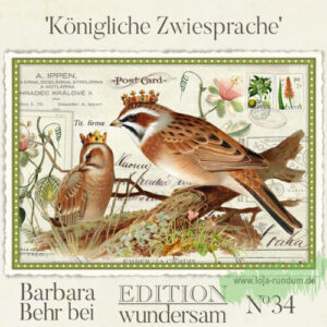 Royal Dialogue - Edition Wundersam No 34