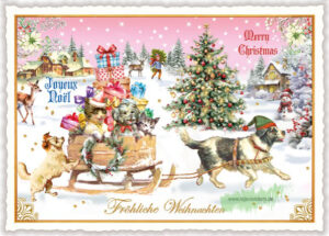 Merry Christmas - Edition Tausendschön PK1353