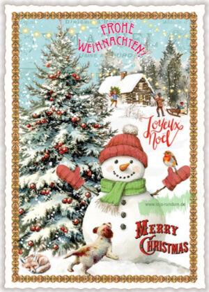 Merry Christmas - Edition Tausendschön PK1358