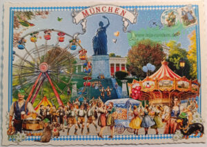 City Postcard, Munich - Theresienwiese - Edition Tausendschön PK1359