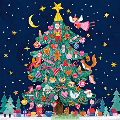 Christmas Tree with Decorations - Edition Gollong