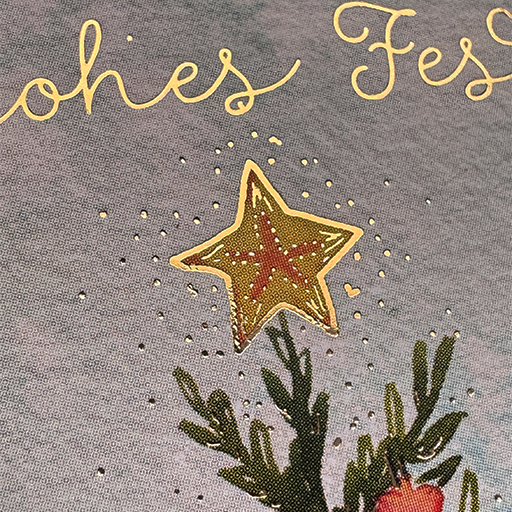Happy Holidays (Christmas Trees with Presents) - BOOKMARK - TAURUS art cards - Image 2