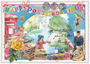 Happy Postcrossing - Edition Tausendschön PK1364