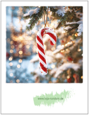 Candy cane - Pola TAURUS art cards